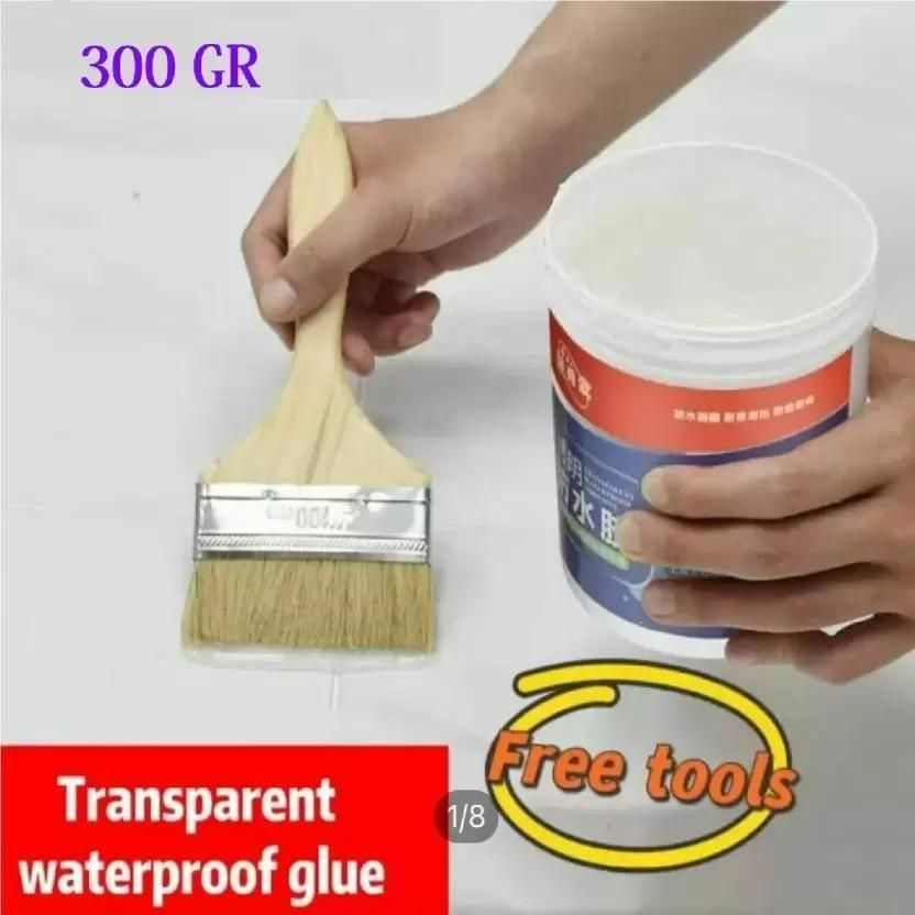 Invisible Waterproof Glue Top Concrete Paint No Leak Adhesive(Pack of 2)