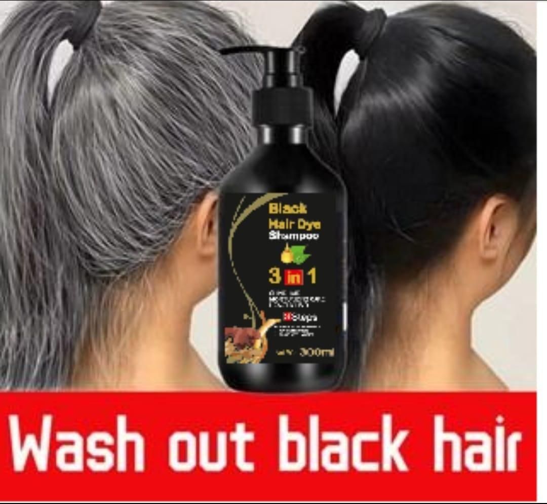 BLOSDREAM Black Hair Shampoo 3 in 1