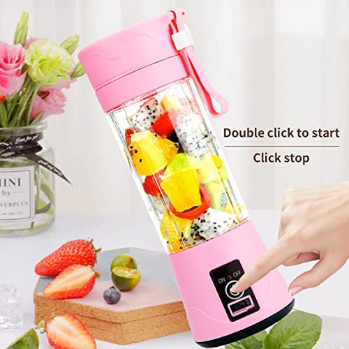 Rechargeable Juicer Bottle with 6 Blades