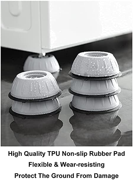 Washing Machine Anti Vibration Pad Suction Cup (4 pcs)