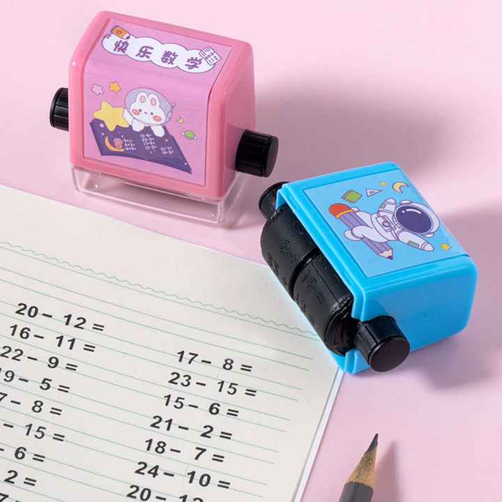 Number Rolling Stamp For Kids