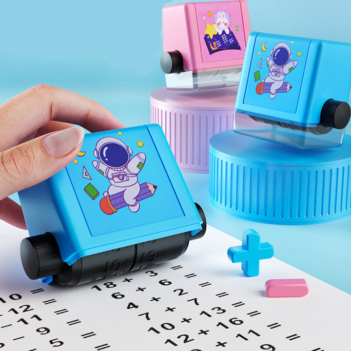 Number Rolling Stamp For Kids